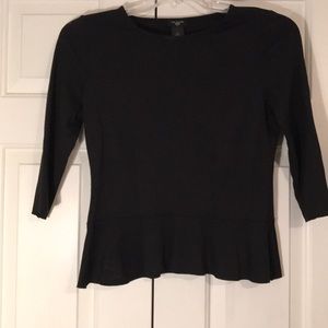 Ann Taylor Peplum Top
